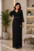 Waist Studed Mesh Dress