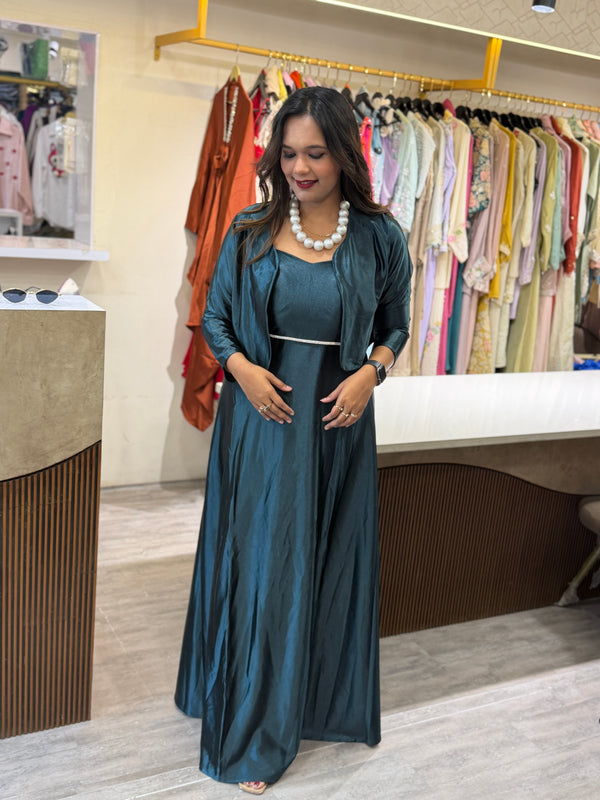 Lace Shrug Dress