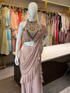 Gemstone Drape Saree