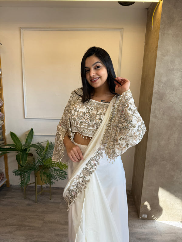 Jacket DRape Saree