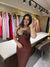 Floral Maroon Dress