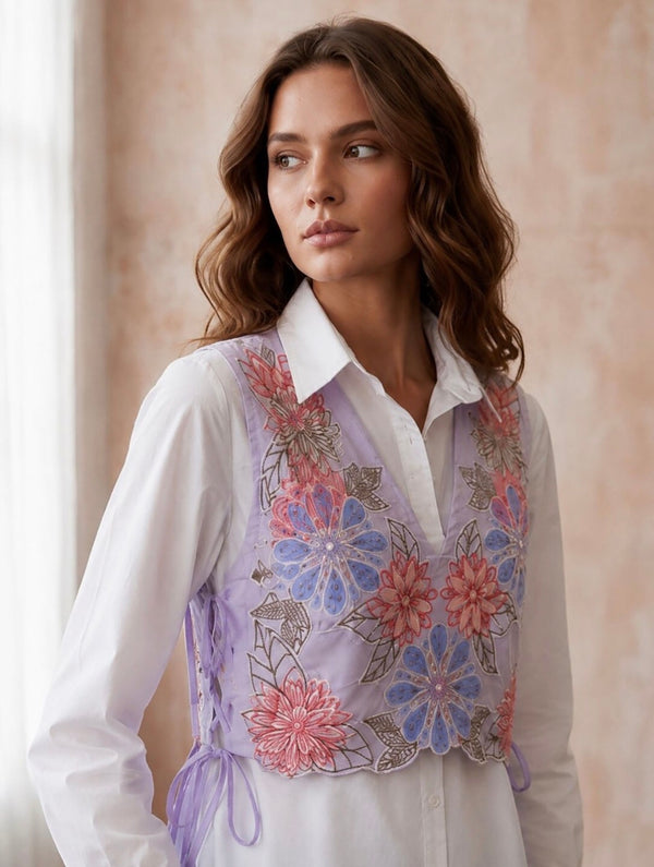 Side Knot 3 PC floral Co od