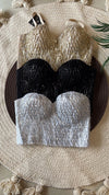 Tassel Bustier Top