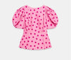 Pink Polka top