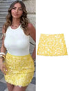 Sequin Mini skirt