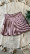 Studed tennis skirt