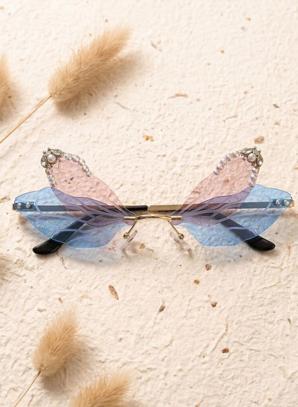 Butterfly Studed Sunglasses