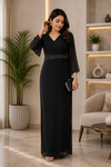 Waist Studed Mesh Dress