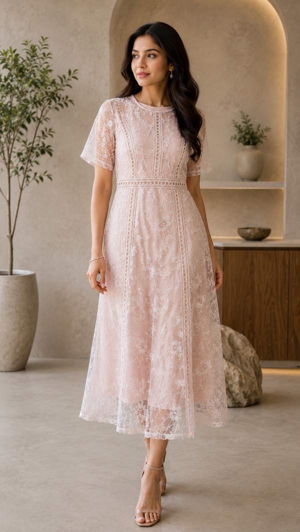 Korean Flowy Dress