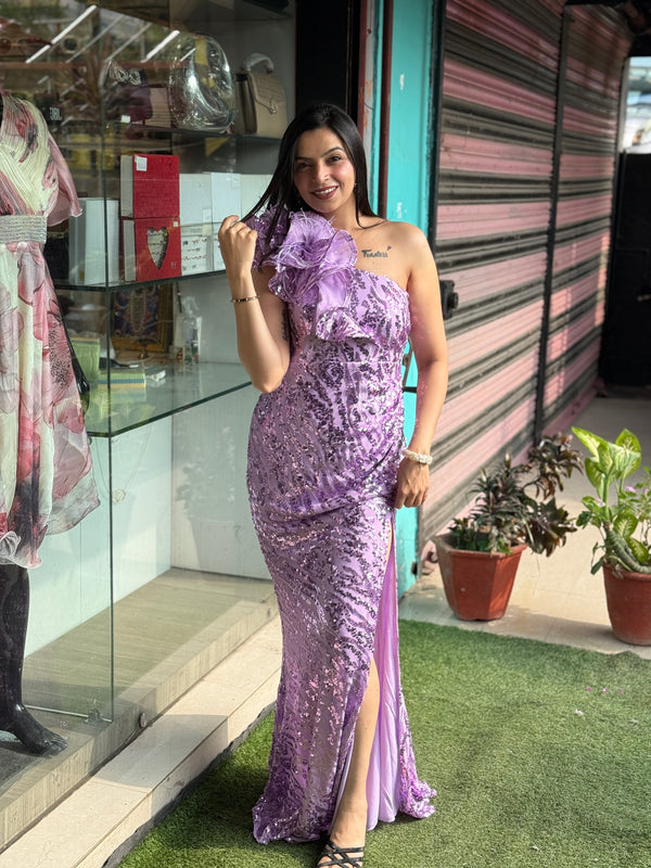 One Shoulder Gown