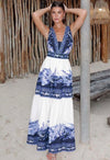 Blue Skirt Swimsuit