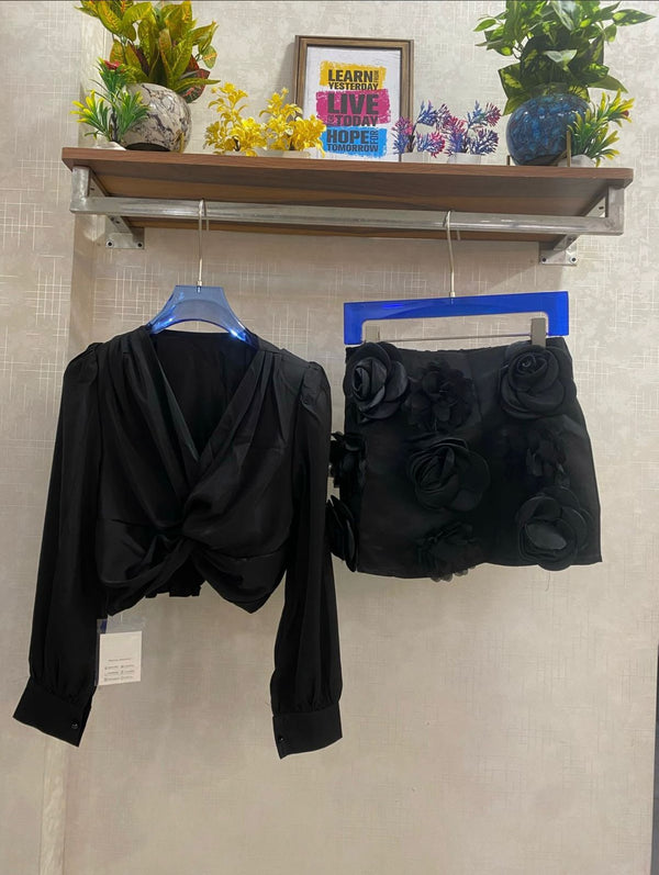 Rose Skirt Co Od Set