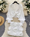 Rose Skirt Co Od Set