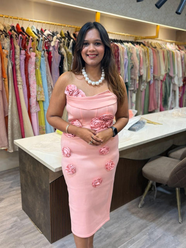 Roselle tube dress