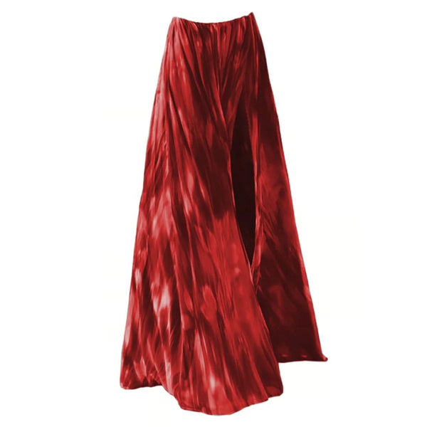 Star Maroon Beachwear Set